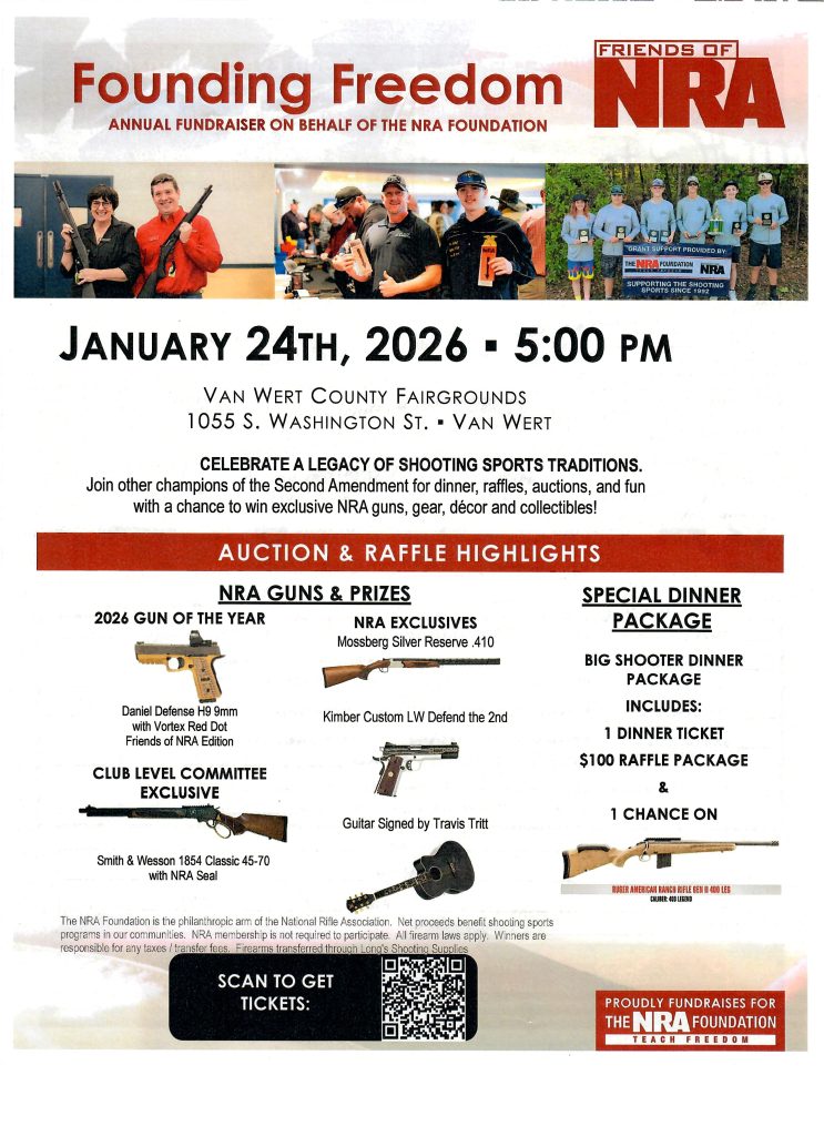 Page 1 of Friends of NRA flyer image